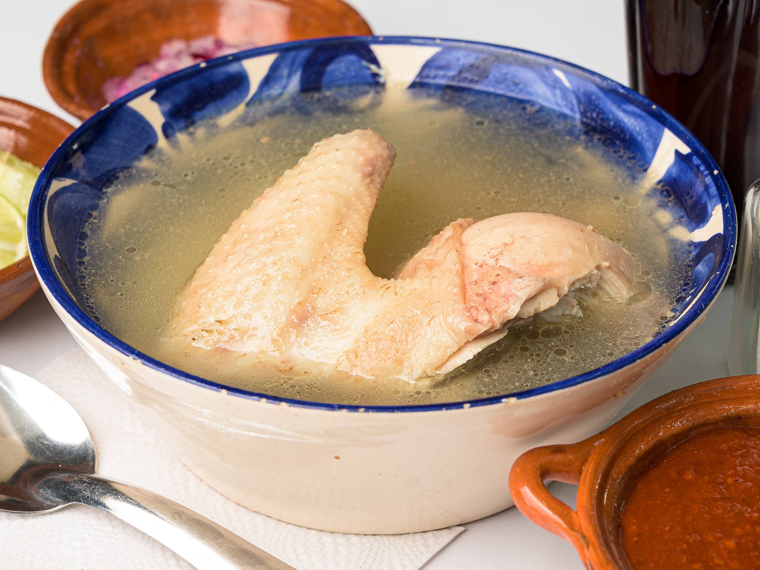 Caldo con ala