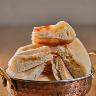 Porcion de Pan Pita Artesanal