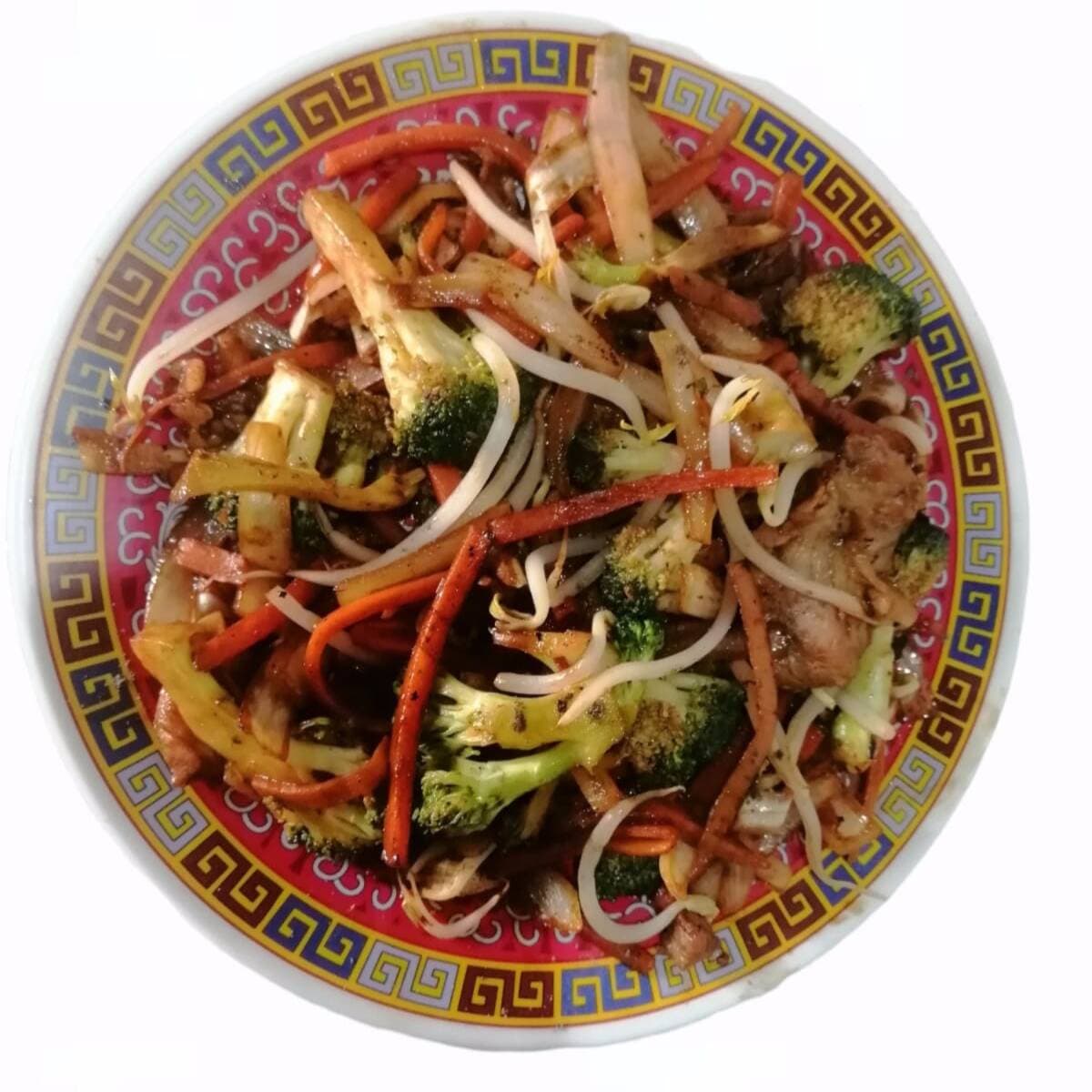 salteado de verduras