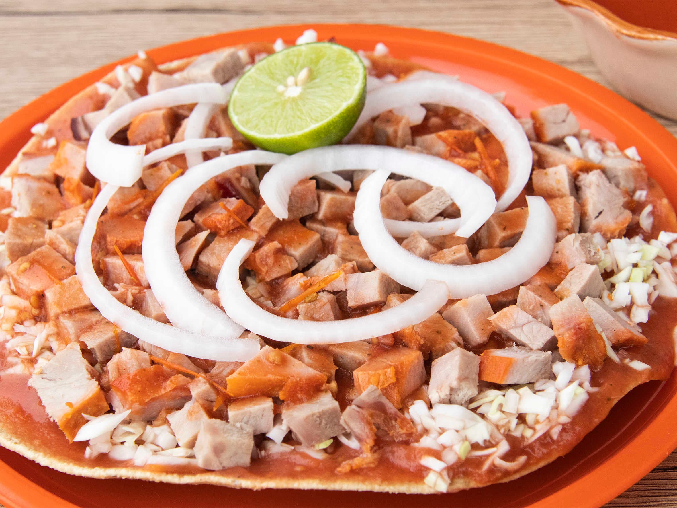 Tostada de Carne