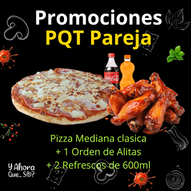Combo Parejas Alitas