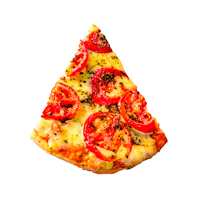 Porción de Pizza Napolitana