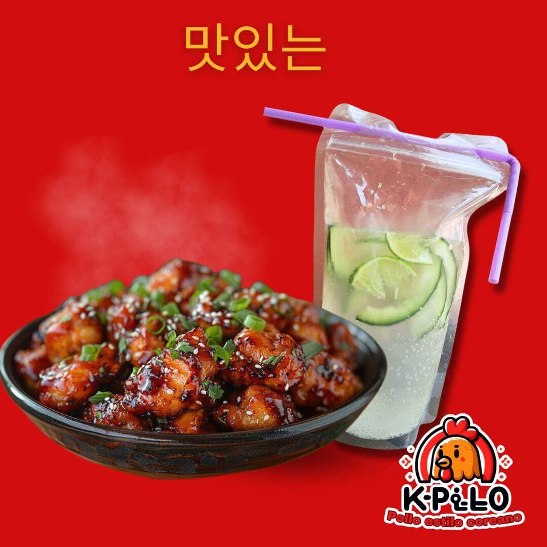 Combo Pollo Frito para 1 + Bebida Coreana