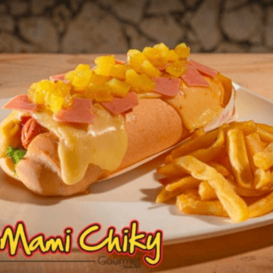 Perro Gourmet Hawaiano