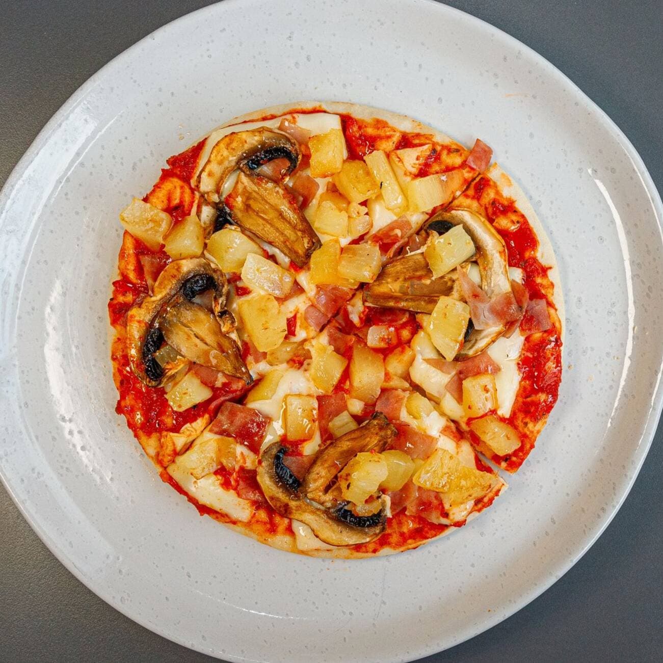 Pizza Chapi Hawaiian Con Papas