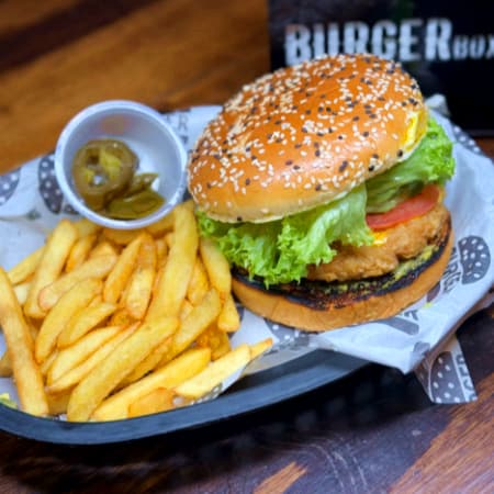 Hamburguesa de Pollo