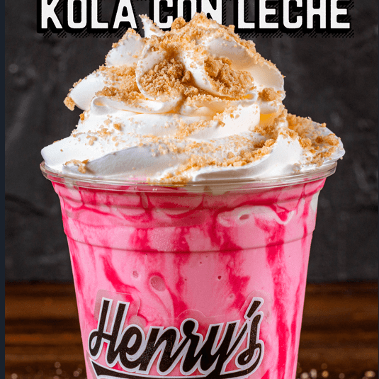 Malteada De Fresa