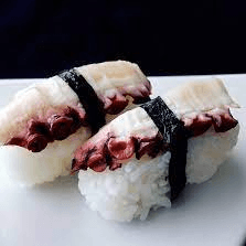 Nigiri  pulpo
