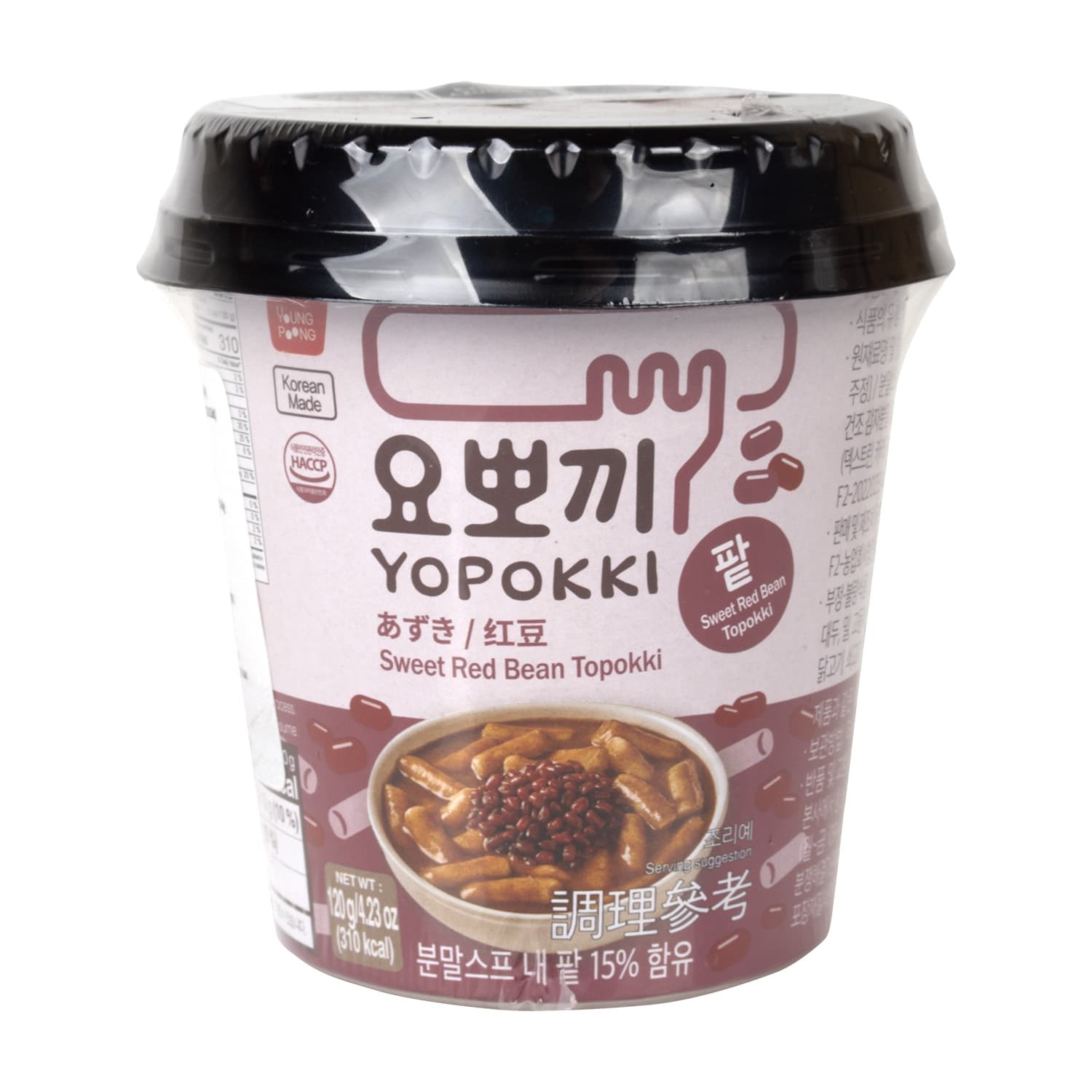 Topokki Cup Frijol Rojo Du 120 g - SE-SFP606-11992