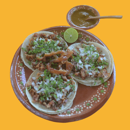 Taco de Carnitas Doble (c/u)