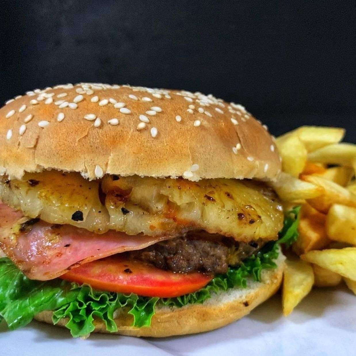 Hamburguesa Hawaiana