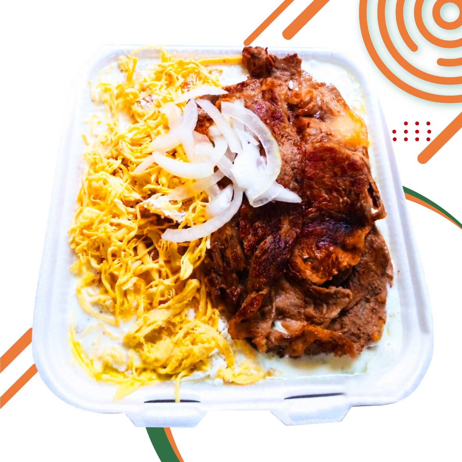 Chilaquiles con Costilla de Res y Pollo