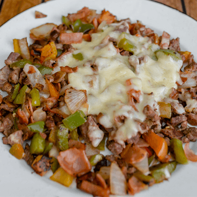 Dos alambres de bistec