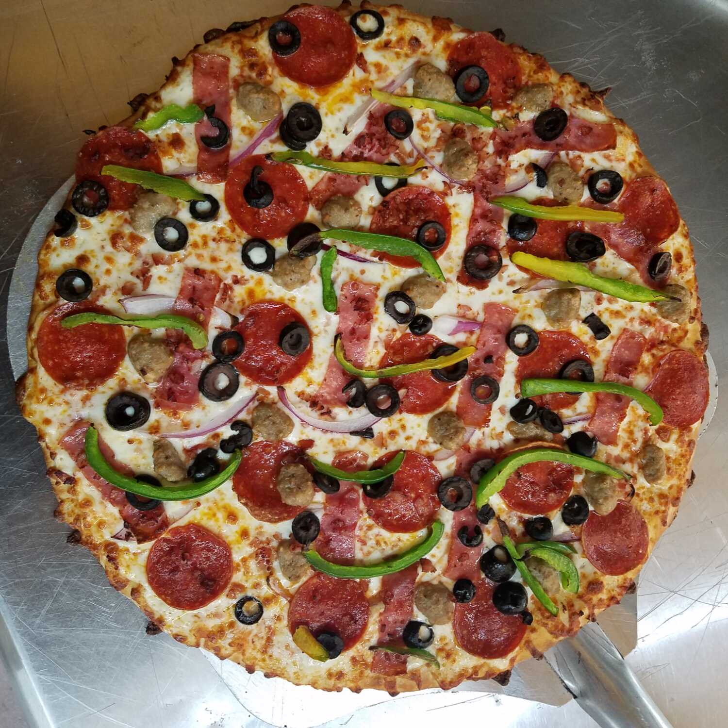 Pizza Grande Italiana 10 Rebanadas