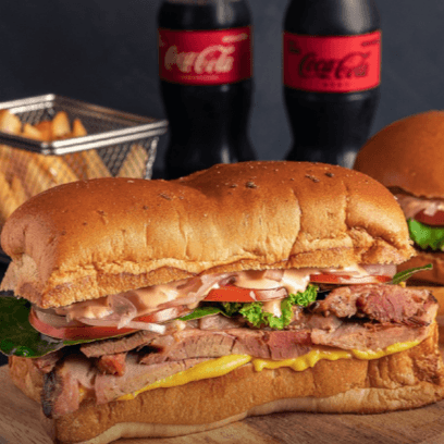 Porksándwich