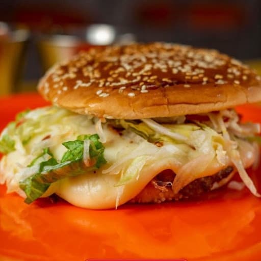 Hamburguesa con Queso Asadero