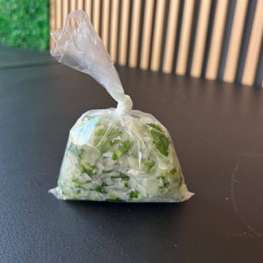 CILANTRO Y CEBOLLA