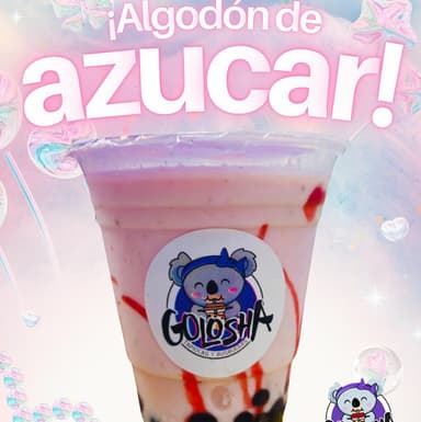 Bobbas en Crema Algodón de Azúcar