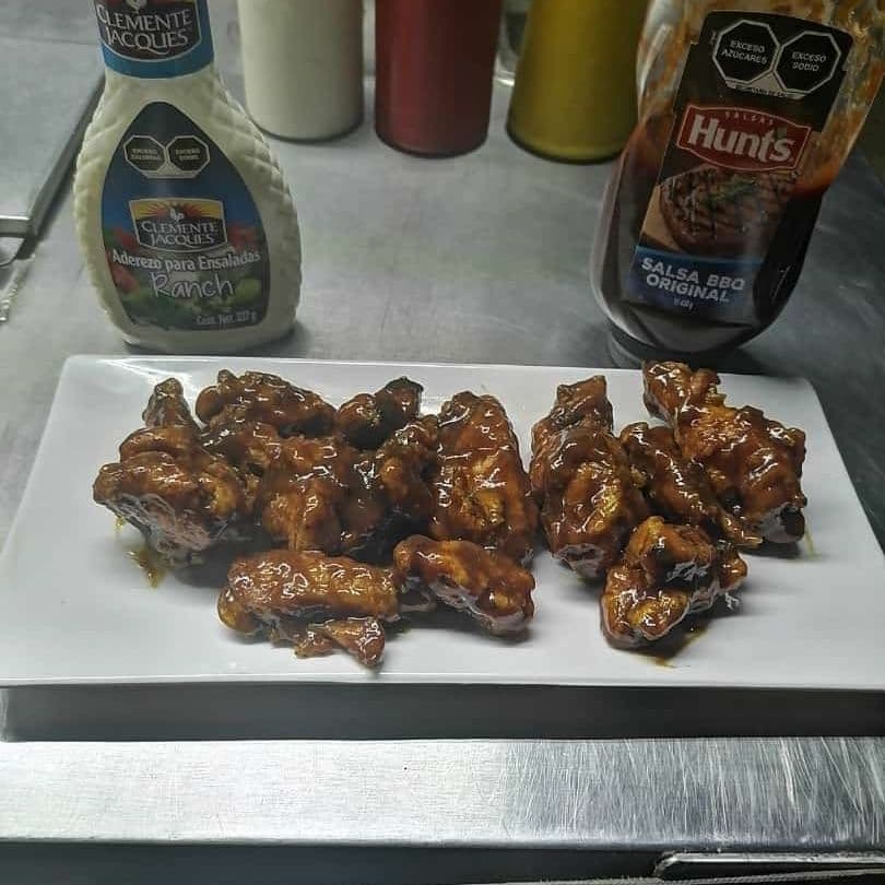 Alitas a la Bbq