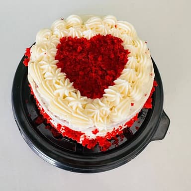 MiniPasteles de Corazón ❤️Redvelvet con Crema Phil