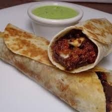 Burrito de chorizo