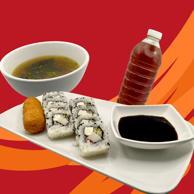 Combo California + Sopa + Kushiage + Te