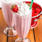 Malteada de Fresa