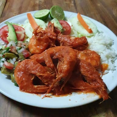 Camarones a la Diabla