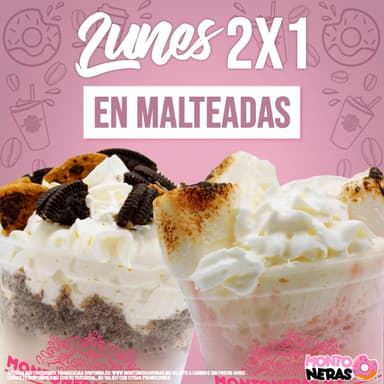Malteadas 2x1