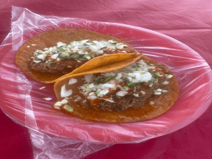 tacos de borrego y res el guero