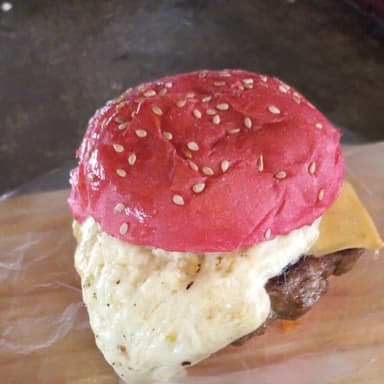Mini Hamburguesa Azul/Rosa