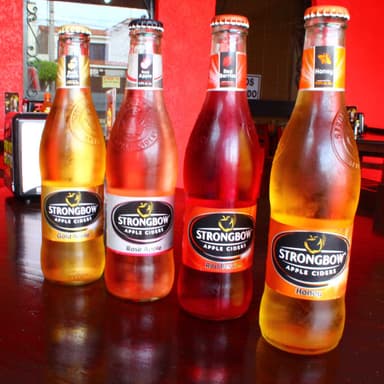 Strongbow red berries