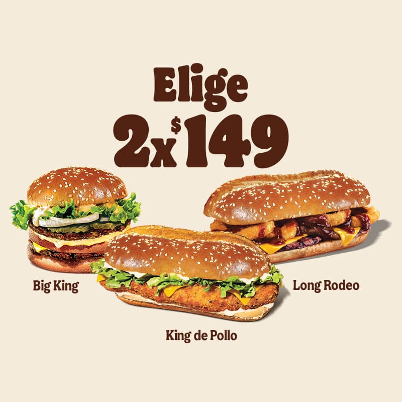 Elige 2 x $149