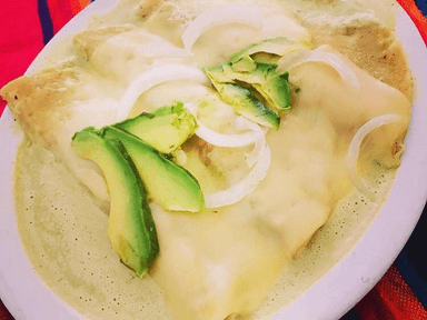Enchiladas Suizas con Pollo