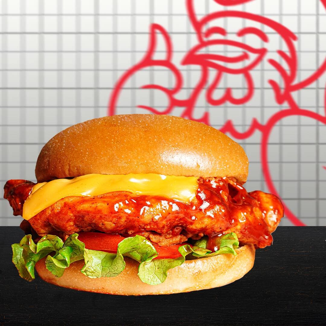 Checken Sauce Burger