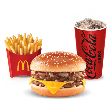McTrío Mediano BBQ Cheddar
