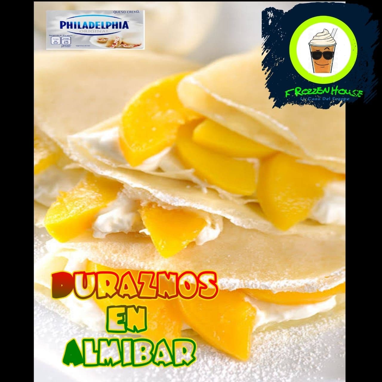 Crepa Durazno Philadelphia