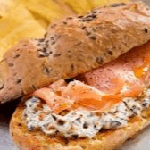 Emparedado Salmón