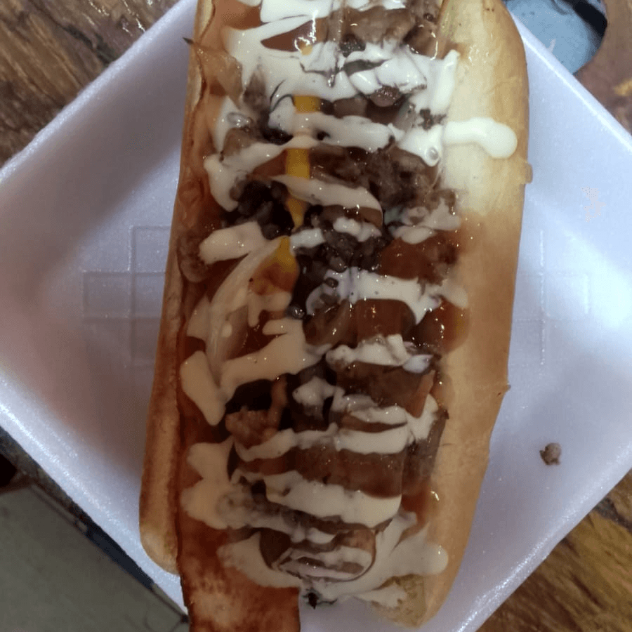 Hot Dog Súper de Carne Asada