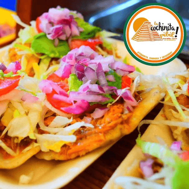 Salbute de Cochinita Pibil