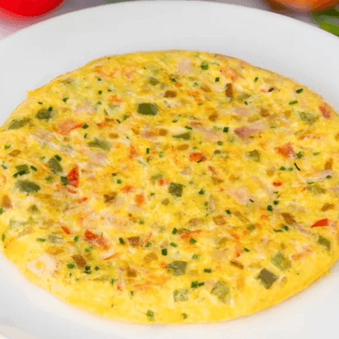 Tortilla con Torta de Huevo