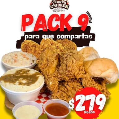 Pack 9 Piezas