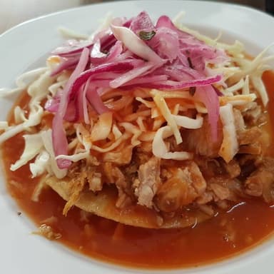 TACO DORADO CON CARNITAS