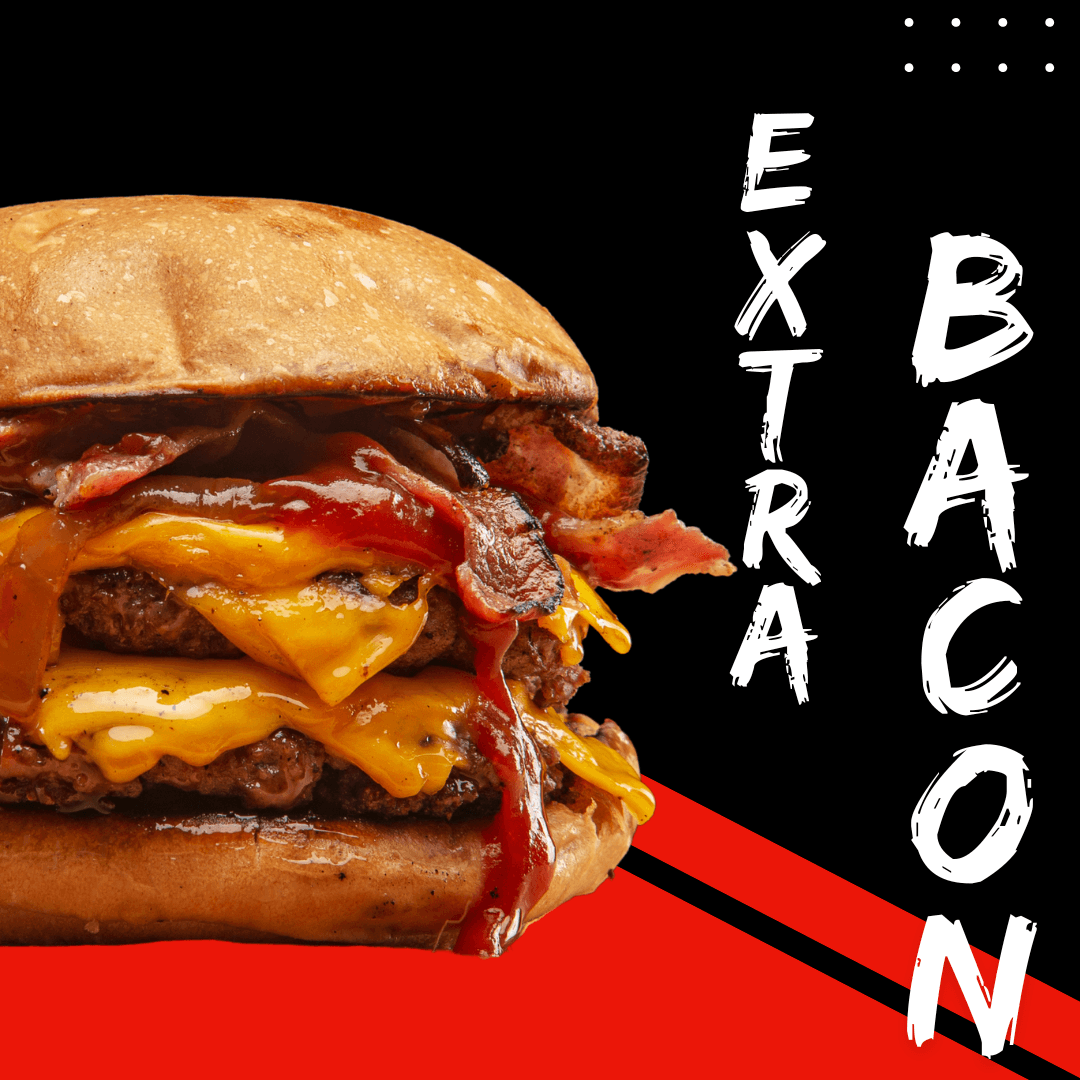 Burger Extra bacon