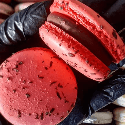 Macaron ChocoFrambuesa