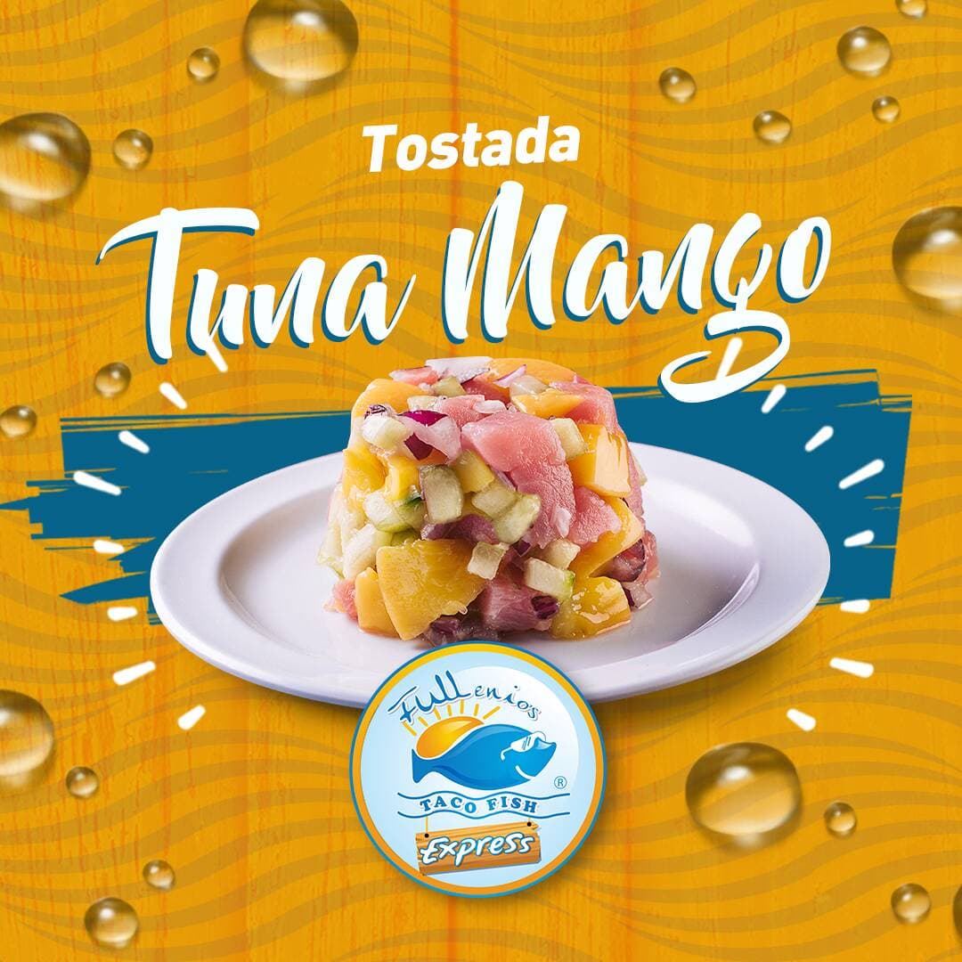 TOSTADA TUNA MANGO