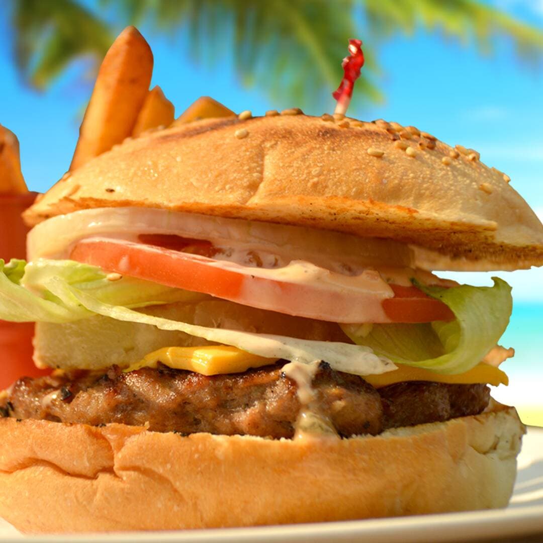 Hamburguesa Piña Colada