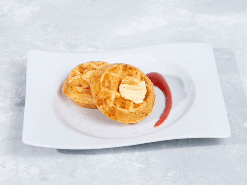 Mini Waffles D'Yuca Doble