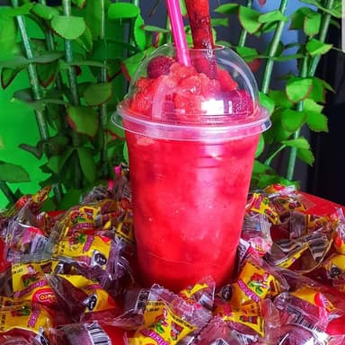 Smoothie pica fresas