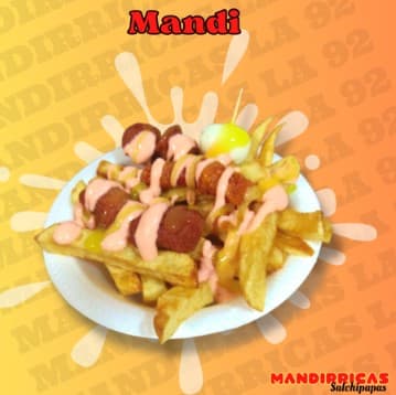Mandirricas Salchipapas